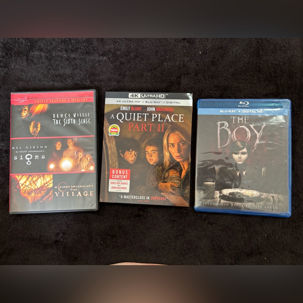 Blu-ray and DVD